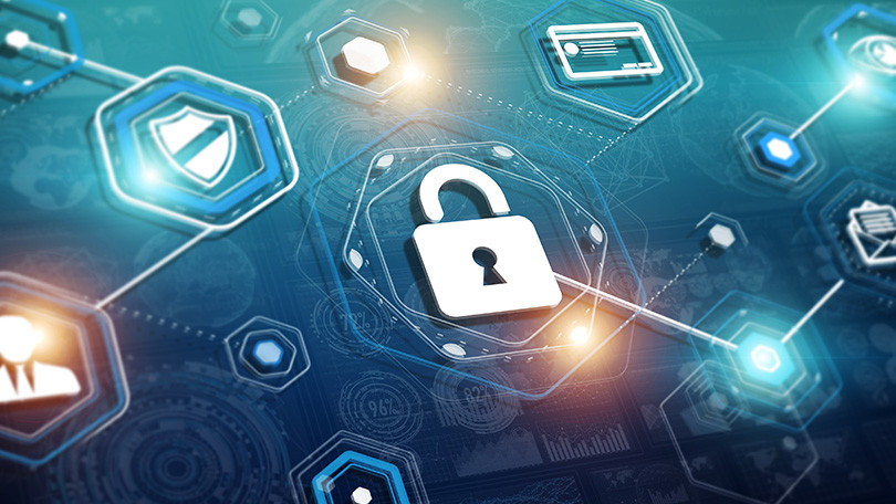 Payment security technology illustration